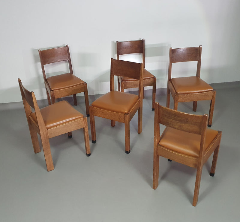 6 x Utrecht Mokkum chairs by Huizenga NV
Marked