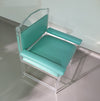 Rare perspex / acrylic chair / '80s