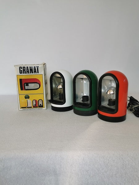 3 x of Vintage Wall Lamps, Model Granat, by Fagerhult - 1970s