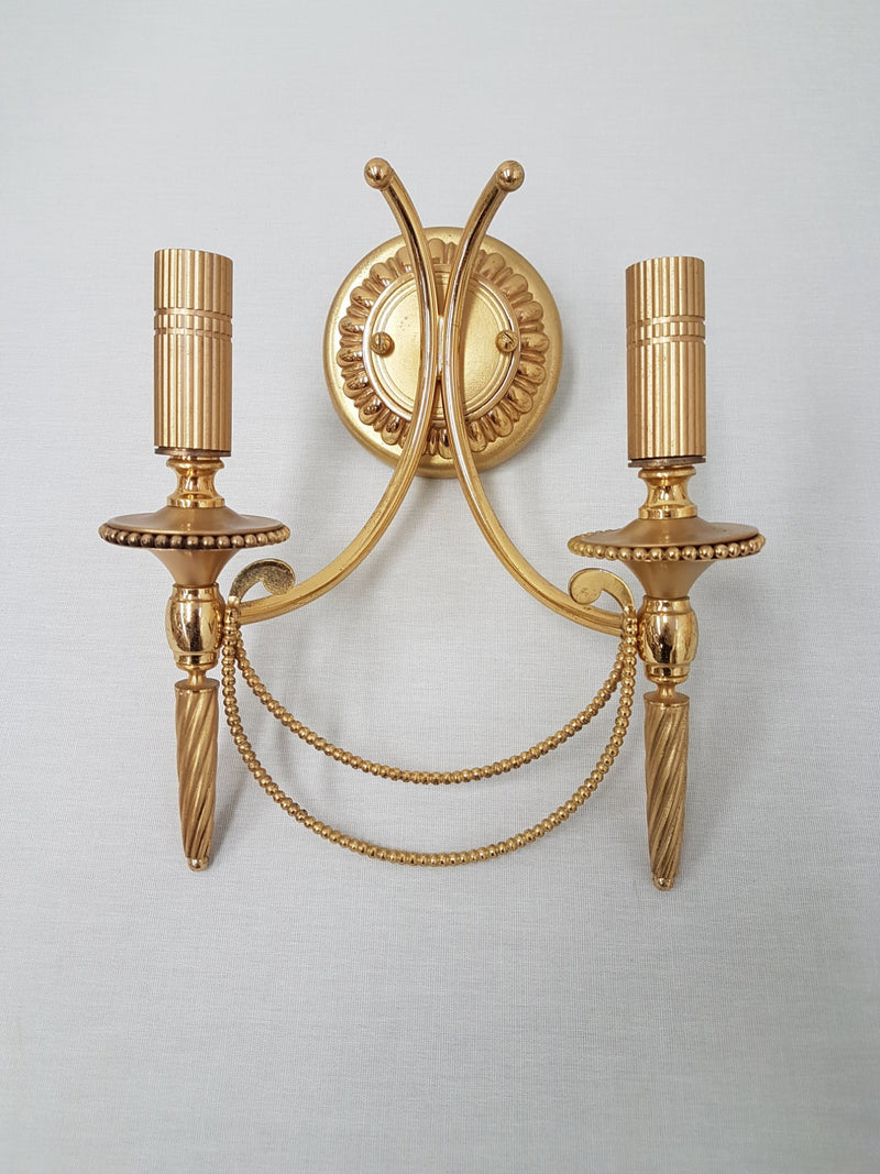 Sciolari wall lights gold