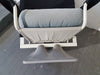 Black and grey lounge chair AEO – Paolo Deganello for Cassina -1970s