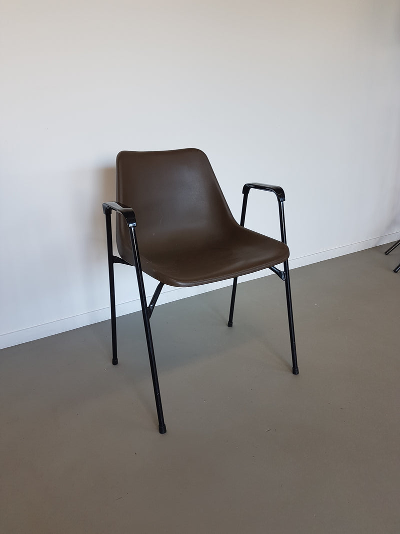 14 x very rare Polyprop chairs by Robin Day for Hille with armrests