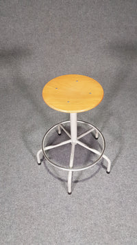 Vintage industrial architect drawing stool.