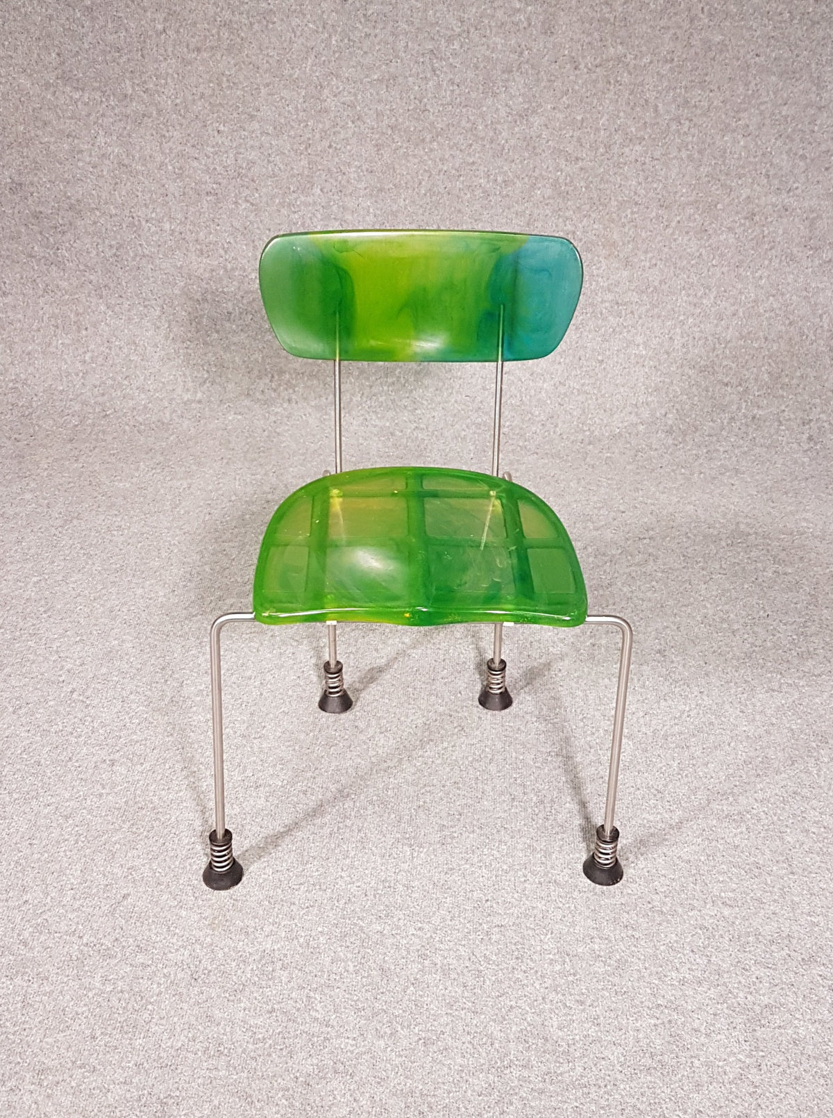 Sculptural “Broadway” chair designed by Gaetano Pesce for Bernini, in 1993