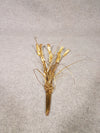 Daniel D'Haeseleer - large yellow copper bunch of grain - height 80 cm