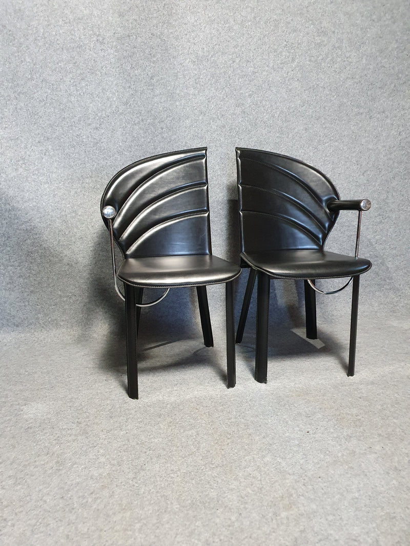 Postmodernism chairs by Naos Italy 1980