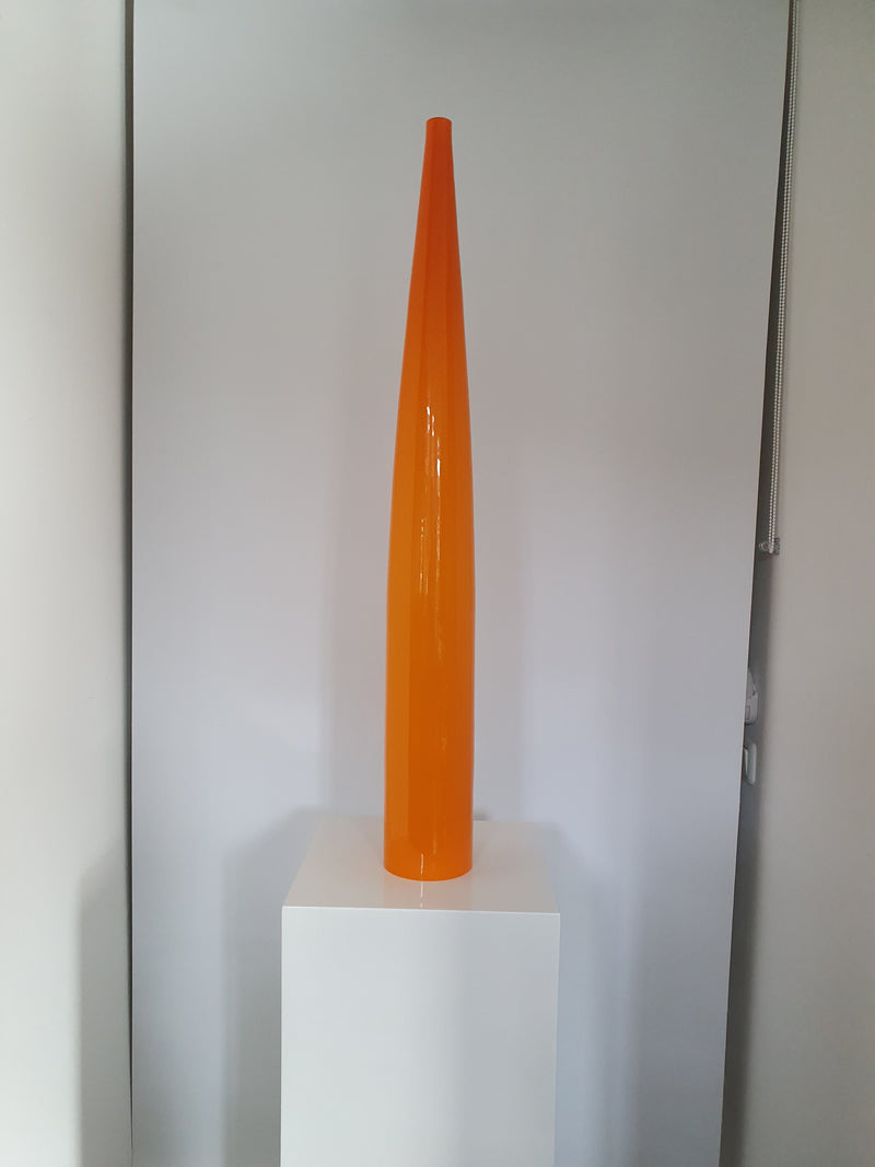 Designer:Alessandro Pianon  Producer Vistosi  lamp  Model:Orange Pipe  Period:Sixties 100 x 13 x 13 cm  Condition_Very Good__reme 1 w.