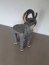 Veronese elephant chair by Allsculptures. Polystone resin 2006 Italy. Olifant stoel made in italy