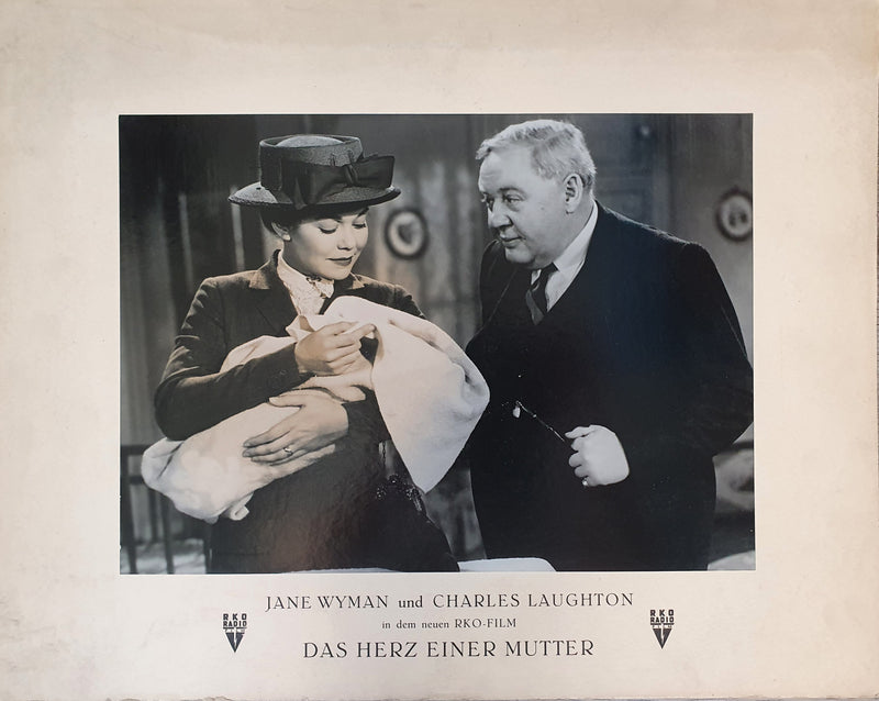 Cinema German promotional material baryte photo on board. 40 x 50 cm Europa Filmverleih G.M.B.H