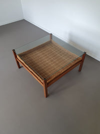 Denmark vintage teak coffee table 70's.