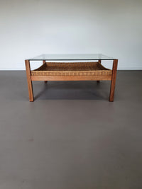 Denmark vintage teak coffee table 70's.