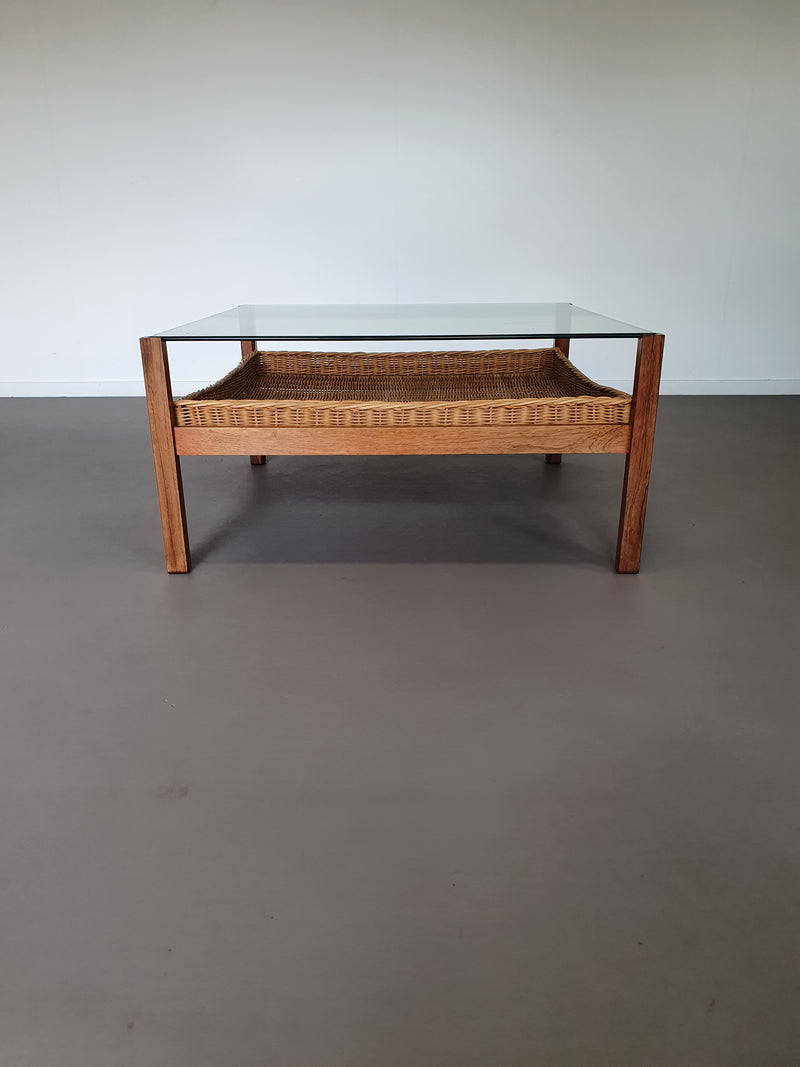 Denmark vintage teak coffee table 70's.