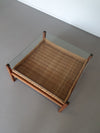 Denmark vintage teak coffee table 70's.