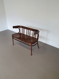 Rare Thonet bench, not marked.
Width 107/ height 80 /depth 50/ seat hight 47 cm