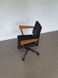 Very rare Velca Legnano office chair 1950s