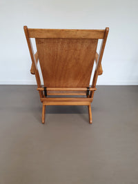 Mid Century plywood folding chairs