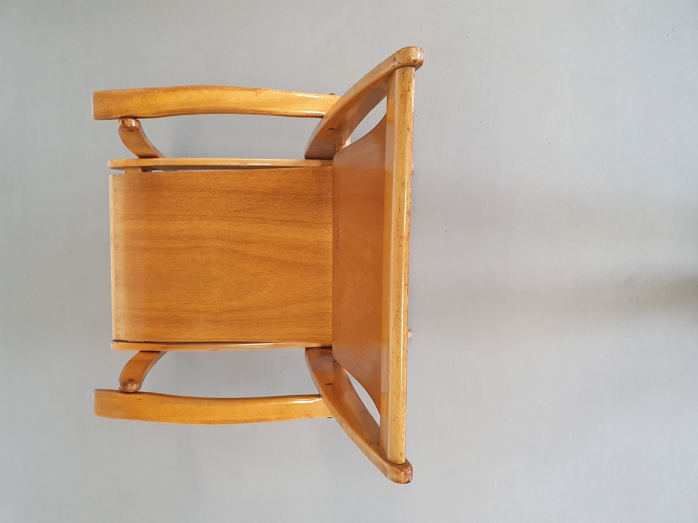 Mid Century plywood folding chairs