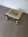 Maitland Smith Tesselated Coffee Table, U.S.A, 1980's 73 x 73 x 47 cm