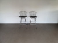 Set of 2 Harry Bertoia bar stools for Knoll.