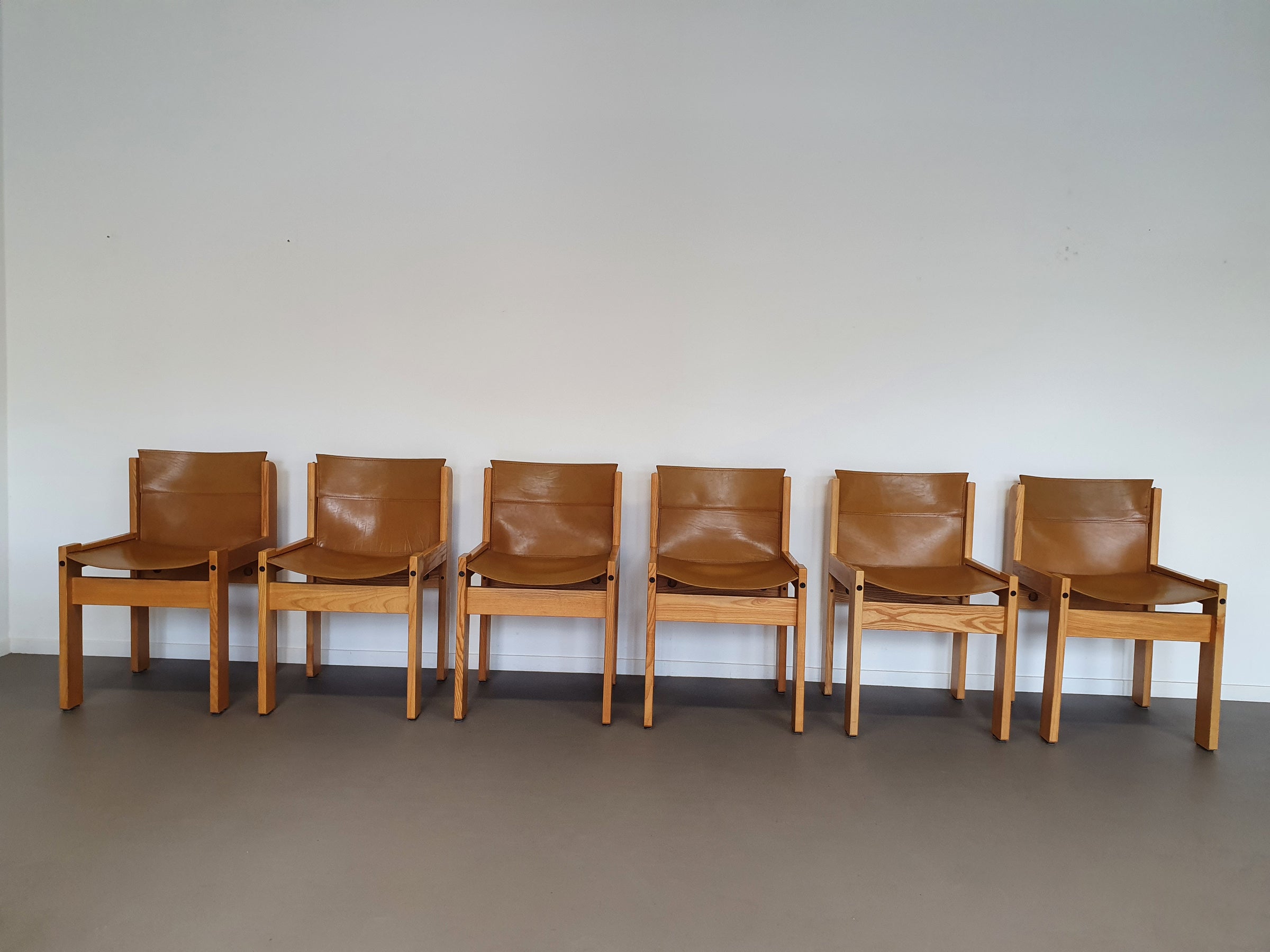 6 x Ibisco dining chair 1970s