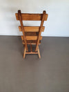 Olm wood brutalist wabi sabi dining set / 6 chairs / Table.