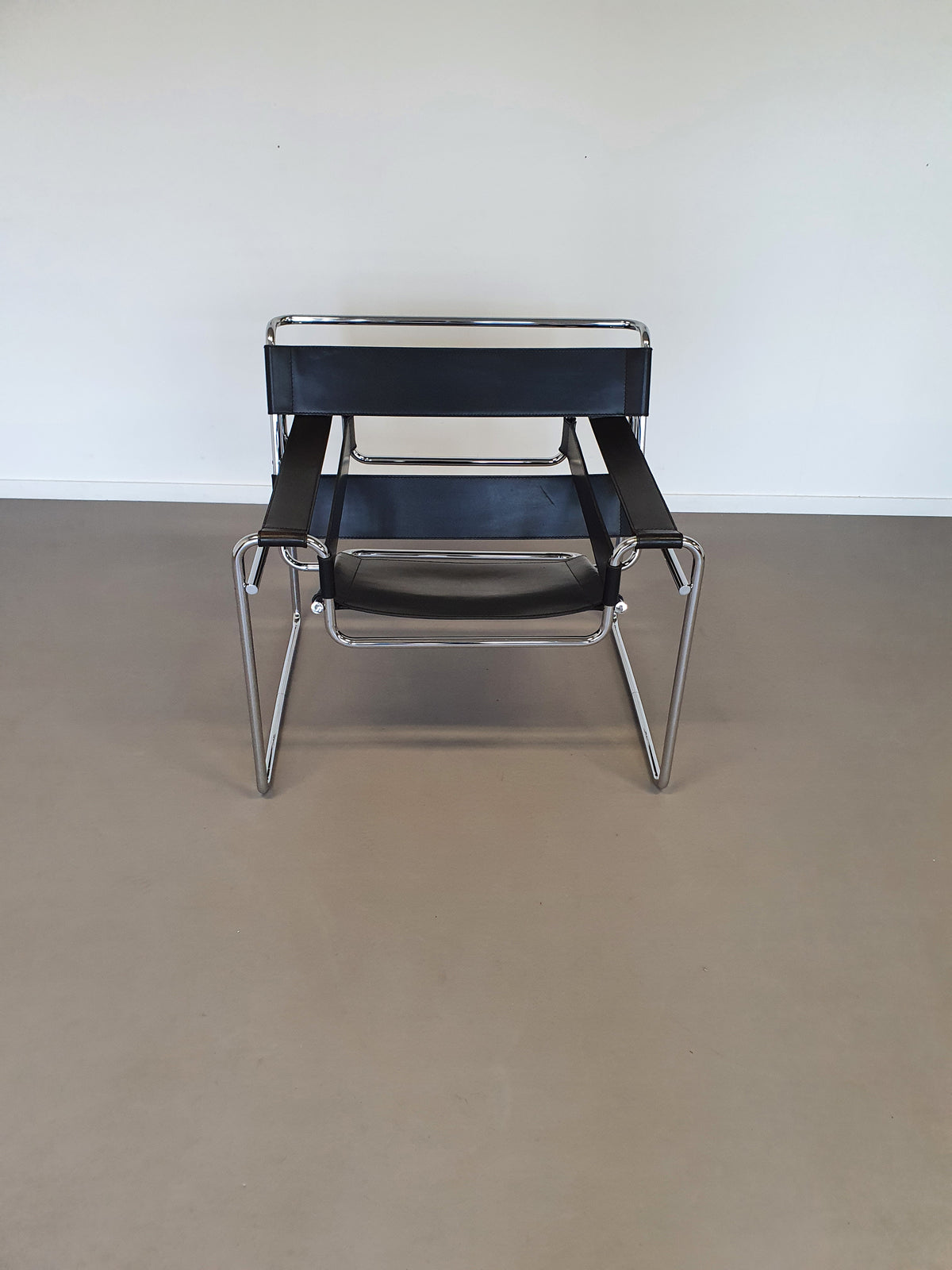 Wassily chair marked Gavina/Marcel Breuer 1965