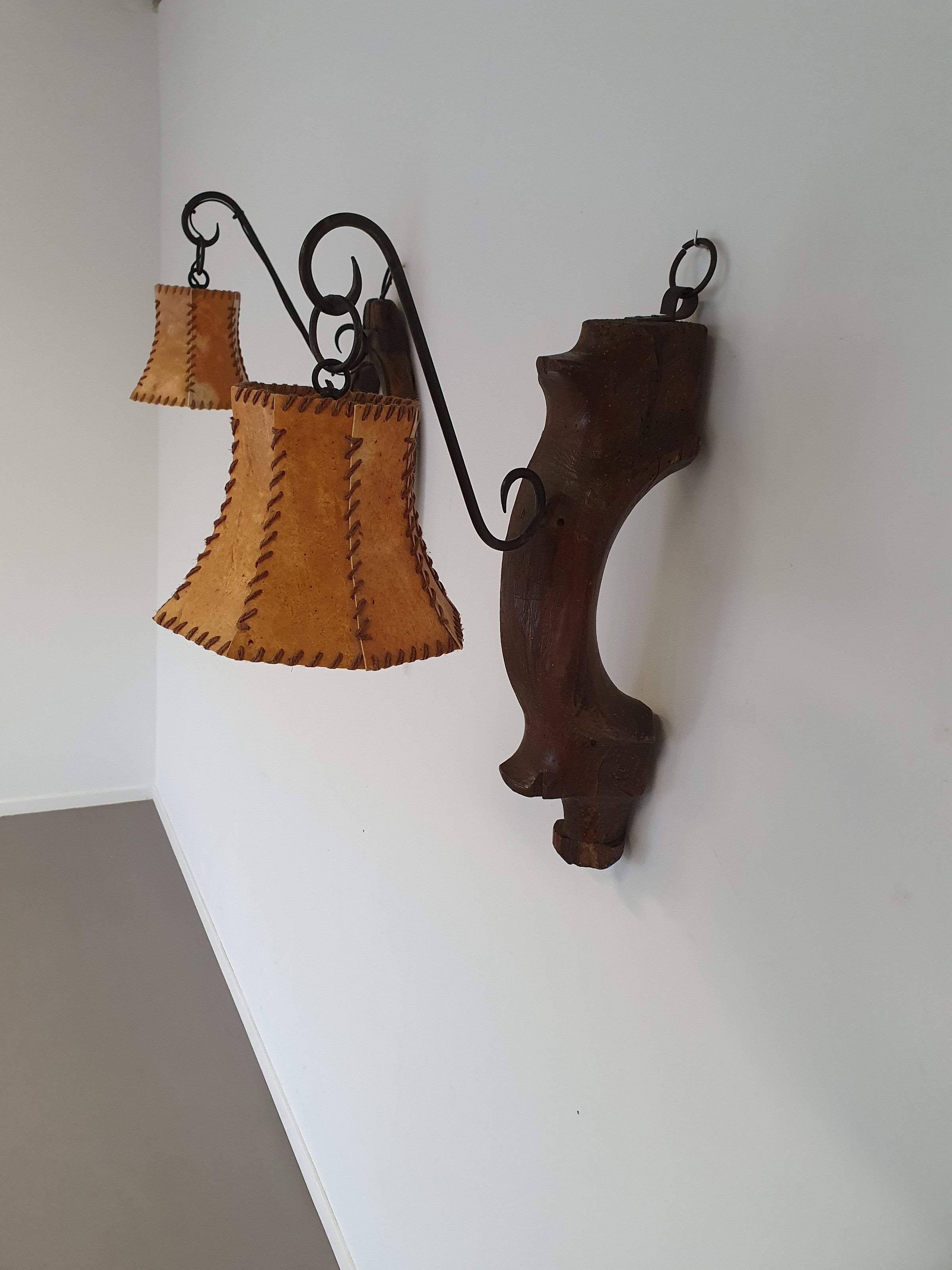 Ox harnass wall lamps