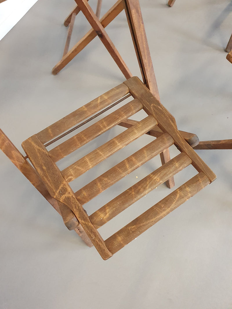 5 x folding chair 60s