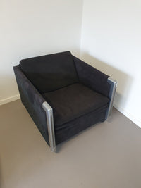 2 x Fauteuil 1 x sofa sz20/Sandwich. Ontwerp van Claire Bataille en Paul Ibens voor 't Spectrum collectie van 1973-1974