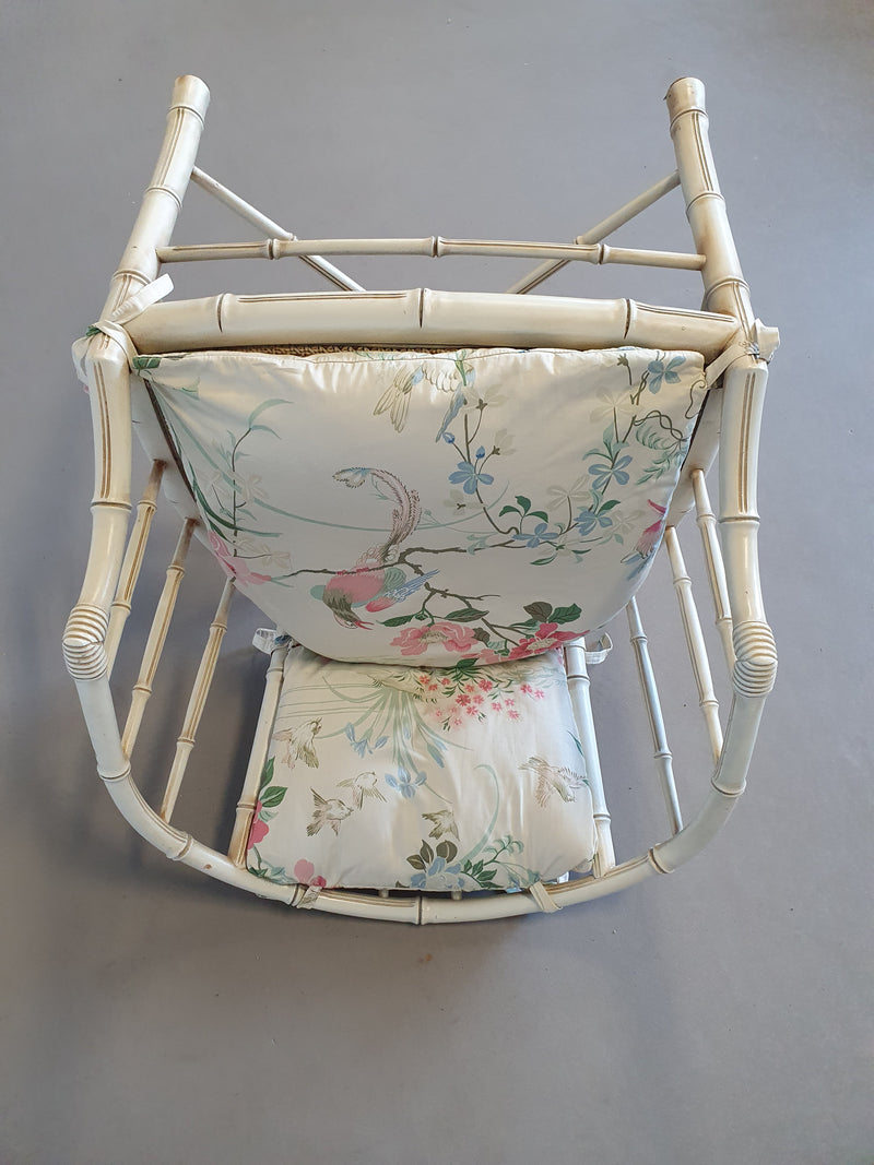 FAUX BAMBOO ARMCHAIR 70S