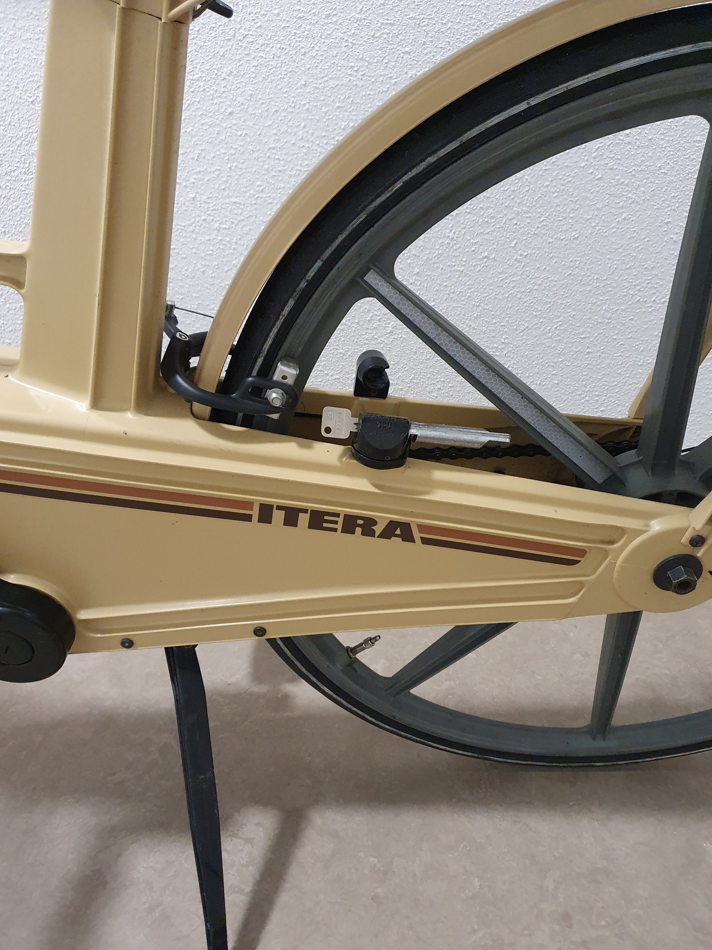 Vintage plastic bike Itera from Volvo Sweden, 1980s