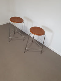 2 X RARE ( Only produced in 1966 ) dot chairs model 1066 by Fritz Hansen