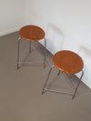 2 X RARE ( Only produced in 1966 ) dot chairs model 1066 by Fritz Hansen