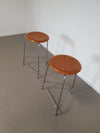 2 X RARE ( Only produced in 1966 ) dot chairs model 1066 by Fritz Hansen