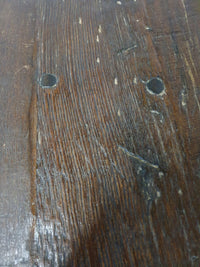 Beautiful large brutalist oak coffee table.
120 cm x 46 cm