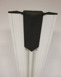 White Ettore Sottsass Moonlight Floor Lamp no. 14104, Italy 1970's