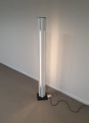 White Ettore Sottsass Moonlight Floor Lamp no. 14104, Italy 1970's