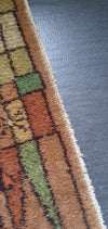 Beautiful, amazing 60s carpet by Parsa produced by Vorwerk Germany