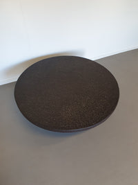 Beautiful composite, resin stone look brutalist coffee table