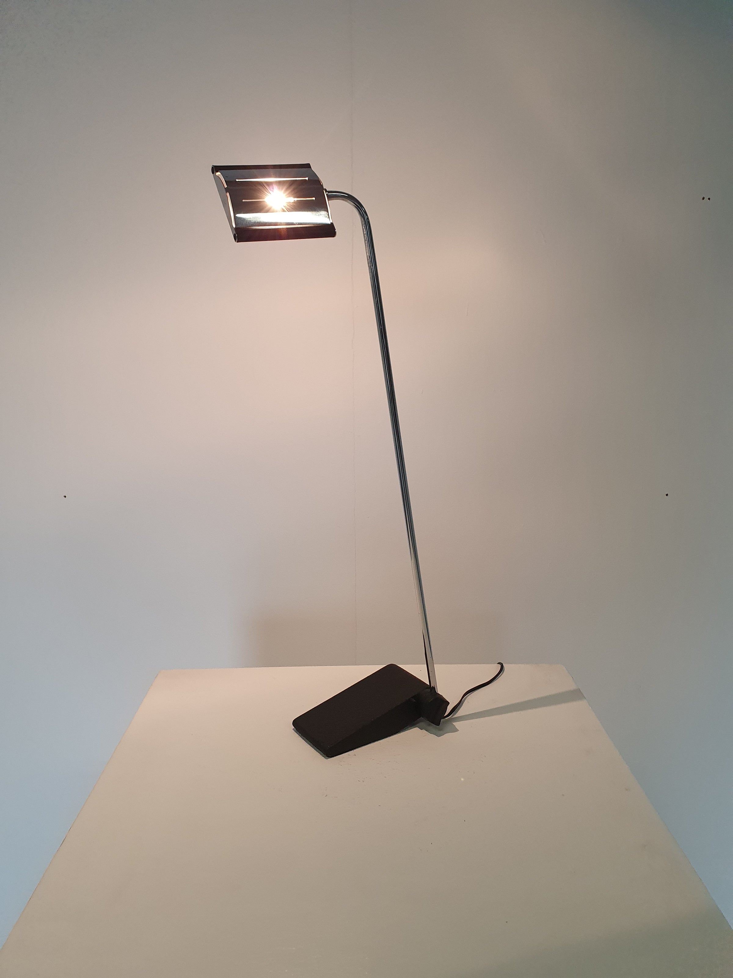 Minimalistic Danish table lamp 80s