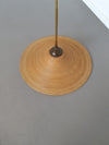 Lumi pencil reed bamboo pendant lamp 60s