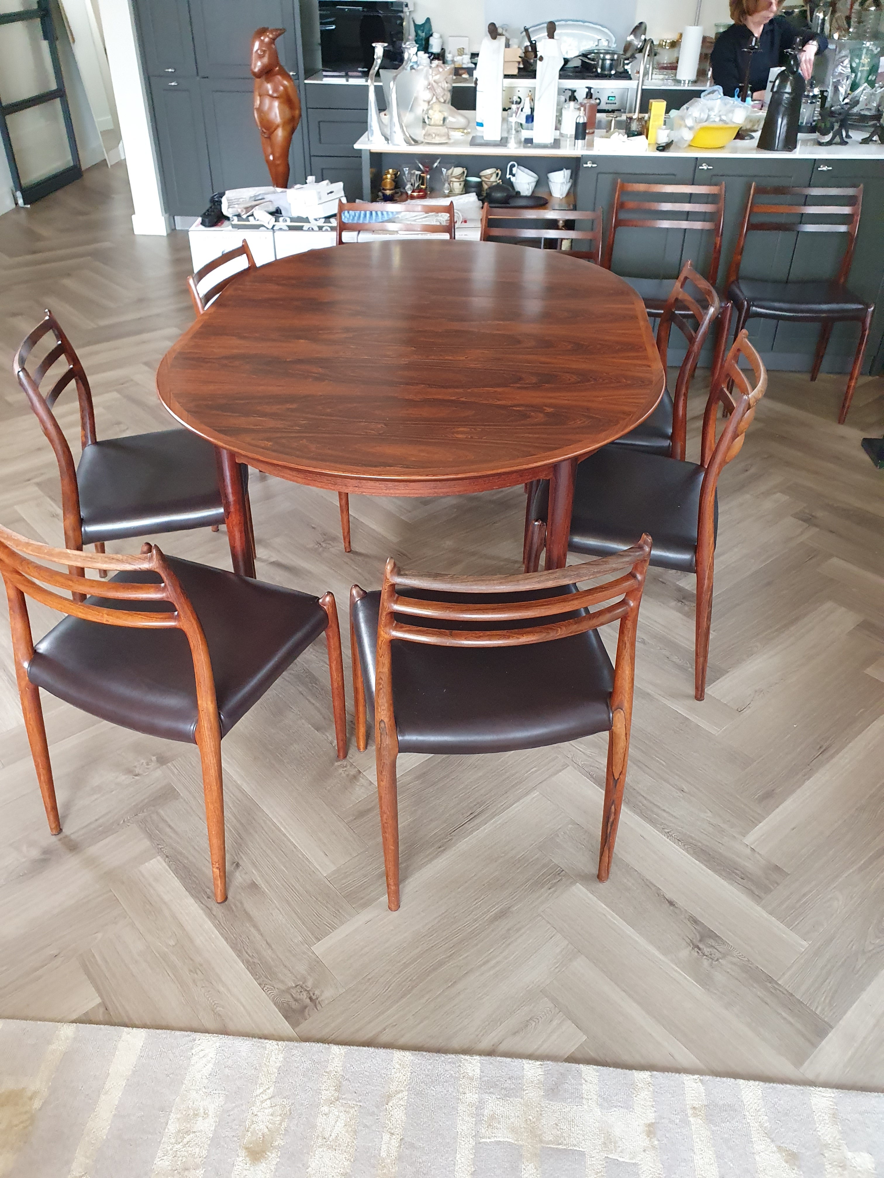 Niels o deals moller dining chairs