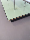 Store of trade French design enamelled table 1960 Old trade display 3 trays