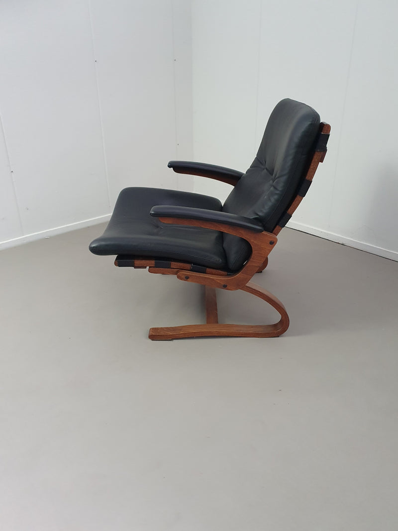 Vintage Kengu loungestoelen van Elsa &amp; Nordahl Solheim voor Rybo Rykken &amp; Co