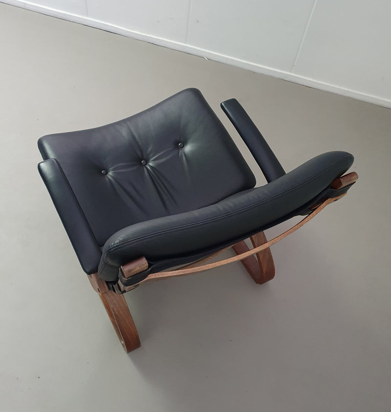 Vintage Kengu loungestoelen van Elsa &amp; Nordahl Solheim voor Rybo Rykken &amp; Co