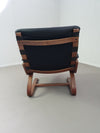 Vintage Kengu lounge chairs  by Elsa & Nordahl Solheim for Rybo Rykken & Co