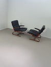 Vintage Kengu loungestoelen van Elsa &amp; Nordahl Solheim voor Rybo Rykken &amp; Co