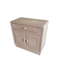 Split reed side board/cabinet 80 x 80 x 40 cm