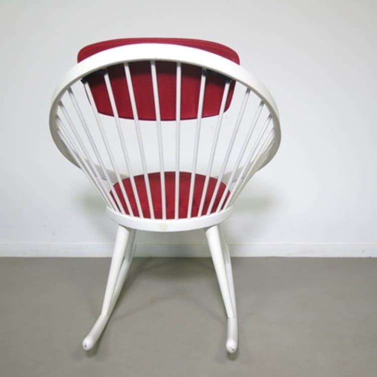 Circke rocking chair by Yngve Ekstrom for Swedese 1960s Logohuman