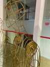 2 x wire mannequin , wire dummie 70s seventies